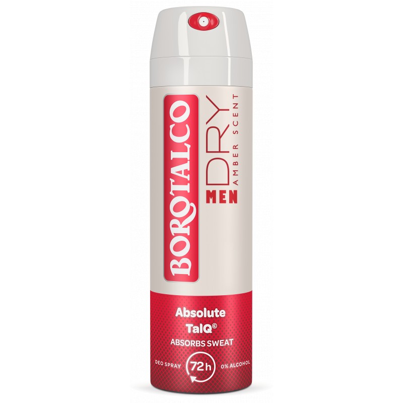 Borotalco Deodorant ve spreji Men Dry Amber (Deo Spray) 150 ml