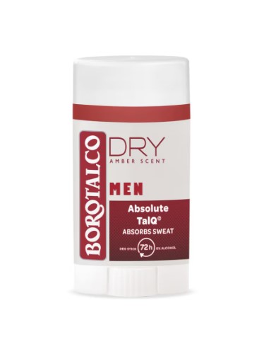 Borotalco Tuhý deodorant Men Dry Amber Scent (Deo Stick) 40 ml
