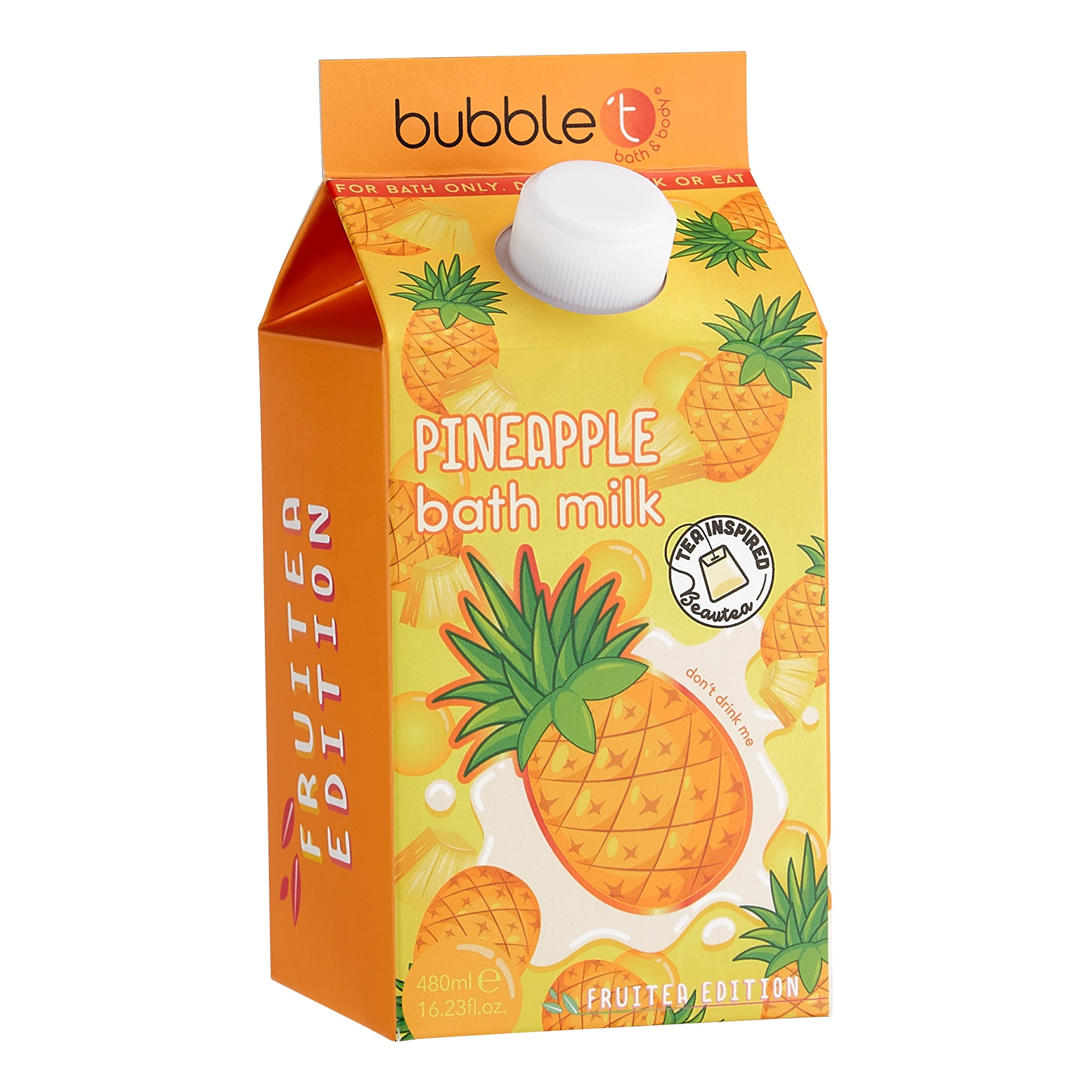 Bubble T Cosmetics Mléko do koupele Pineapple (Bath Milk) 480 ml