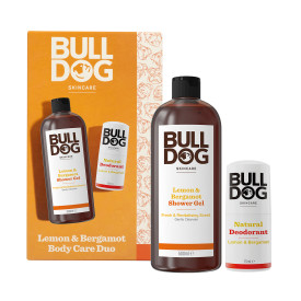 Bulldog Darčeková sada telovej starostlivosti Lemon & Bergamot Body Care Duo