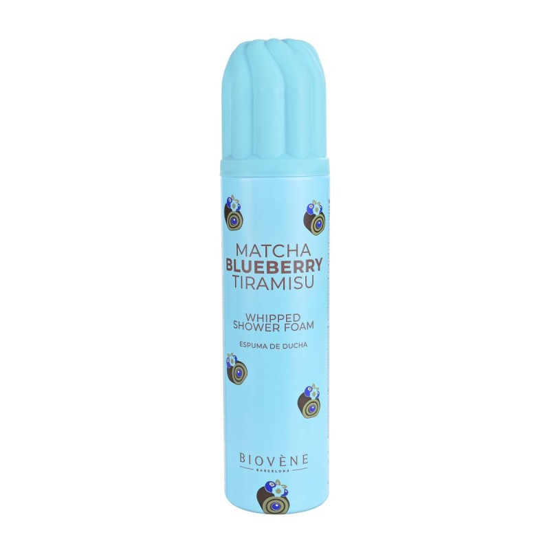 Biovène Šlehačková sprchová pěna Matcha Blueberry Tiramisu 250 ml