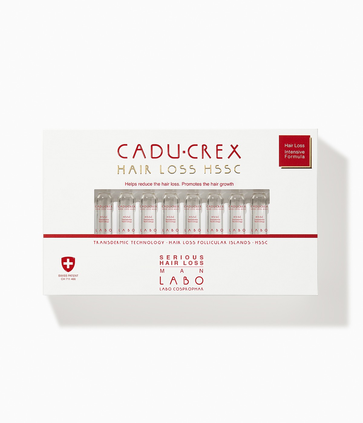 Cadu-Crex Kúra pro pokročilé vypadávání vlasů pro muže Hair Loss HSSC 20 x 3,5 ml