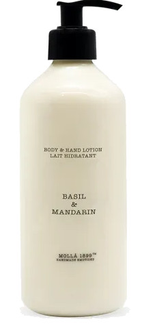 Cereria Mollá Mlieko na ruky a telo Basil & Mandarin (Body & Hand Lotion) 500 ml