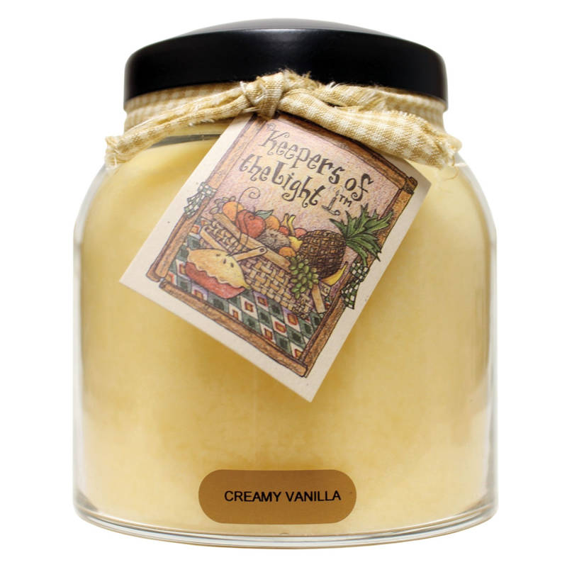 CHEERFUL Vonná svíčka Creamy Vanilla Keepers of the Light 964 g