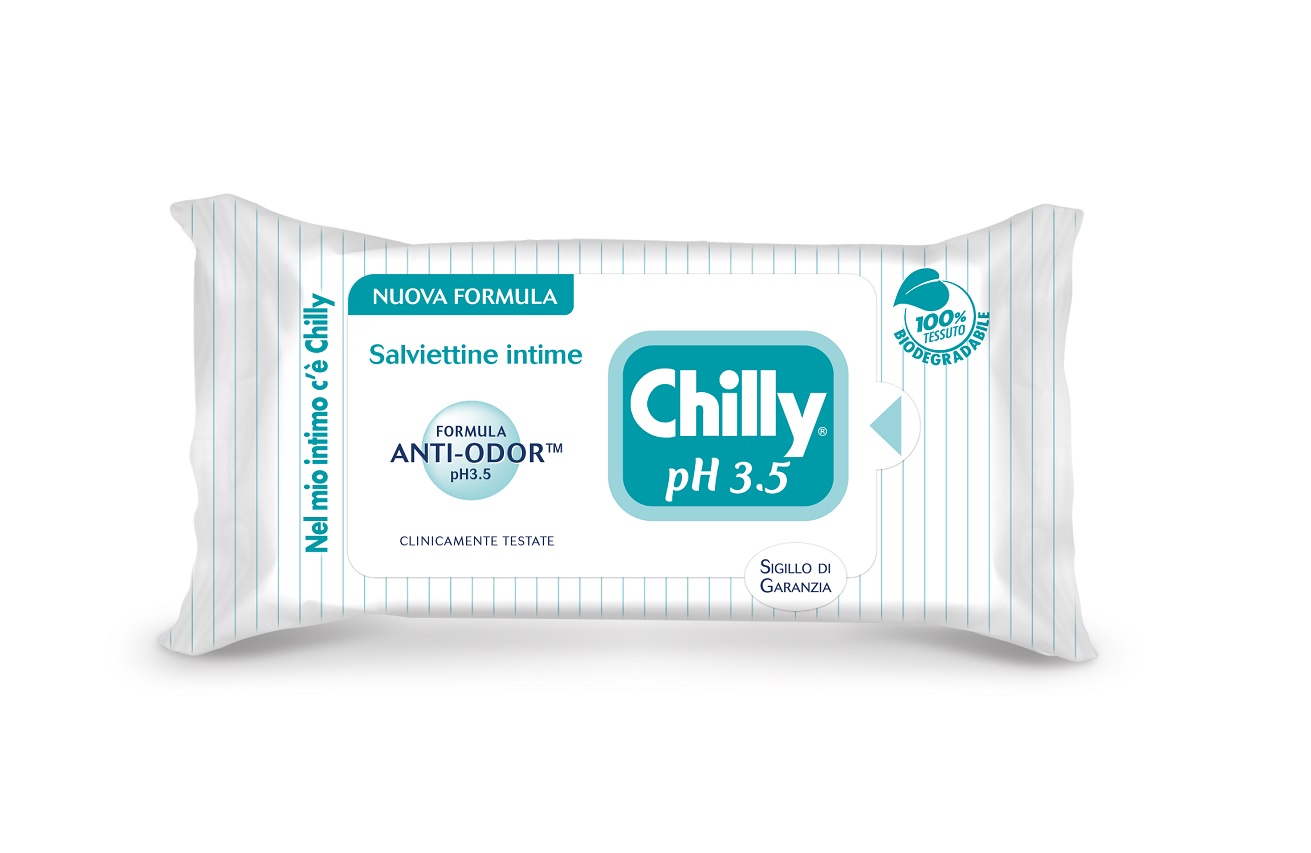 Chilly Intimní ubrousky Anti-Odor pH 3,5 12 ks