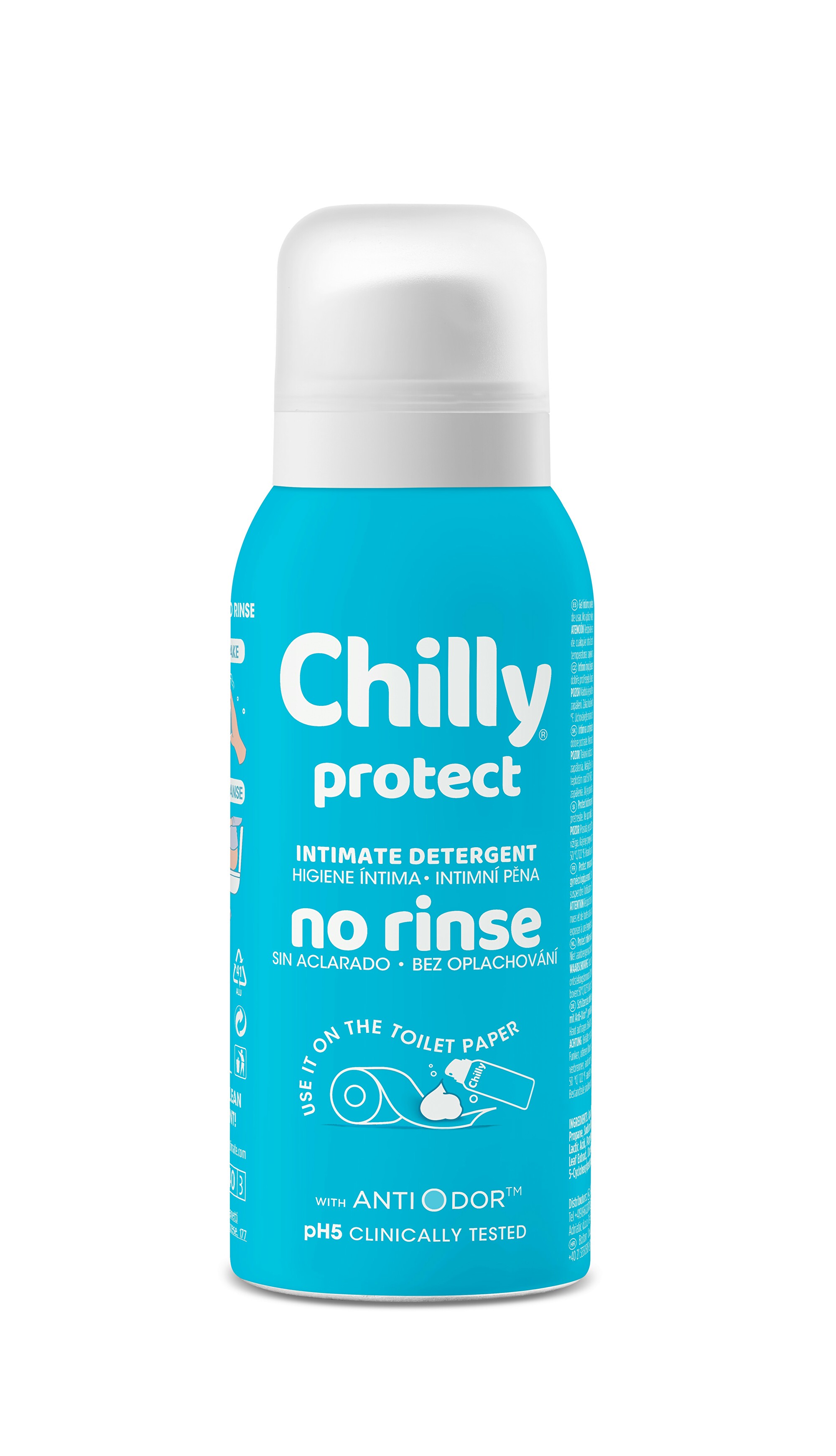 Chilly Ochranná intimní pěna Protect (Intimate Detergent) 100 ml