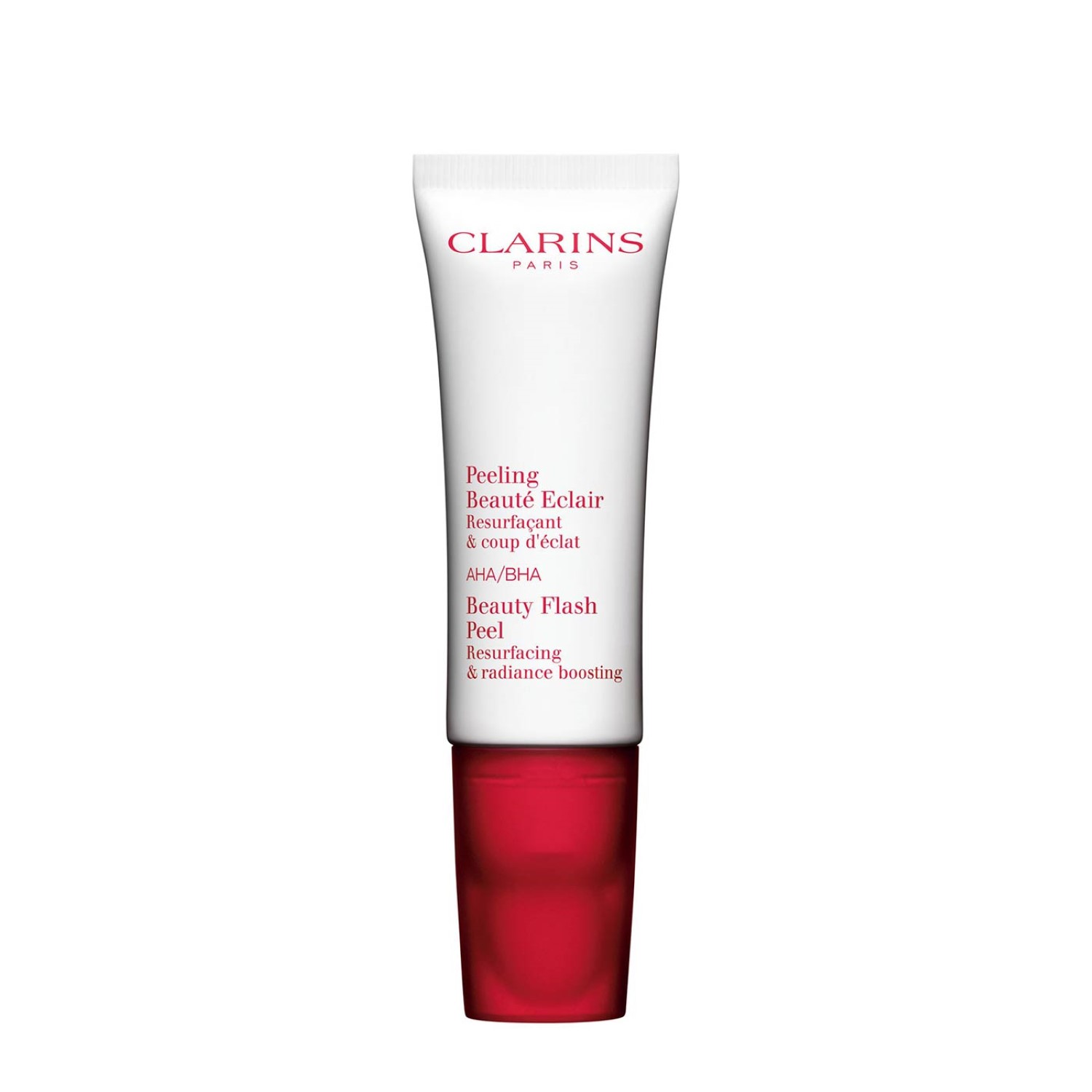 Clarins Beauty Flash Peel 50 ml peeling pre ženy na veľmi suchú pleť; na rozjasnenie pleti
