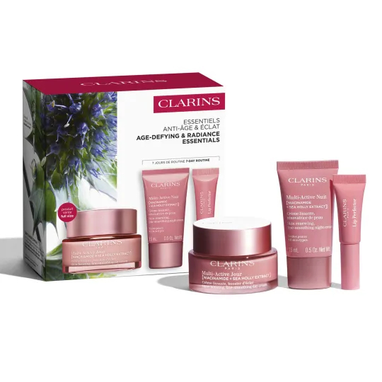 Clarins Darčeková sada Age-Defying & Radiance Essentials