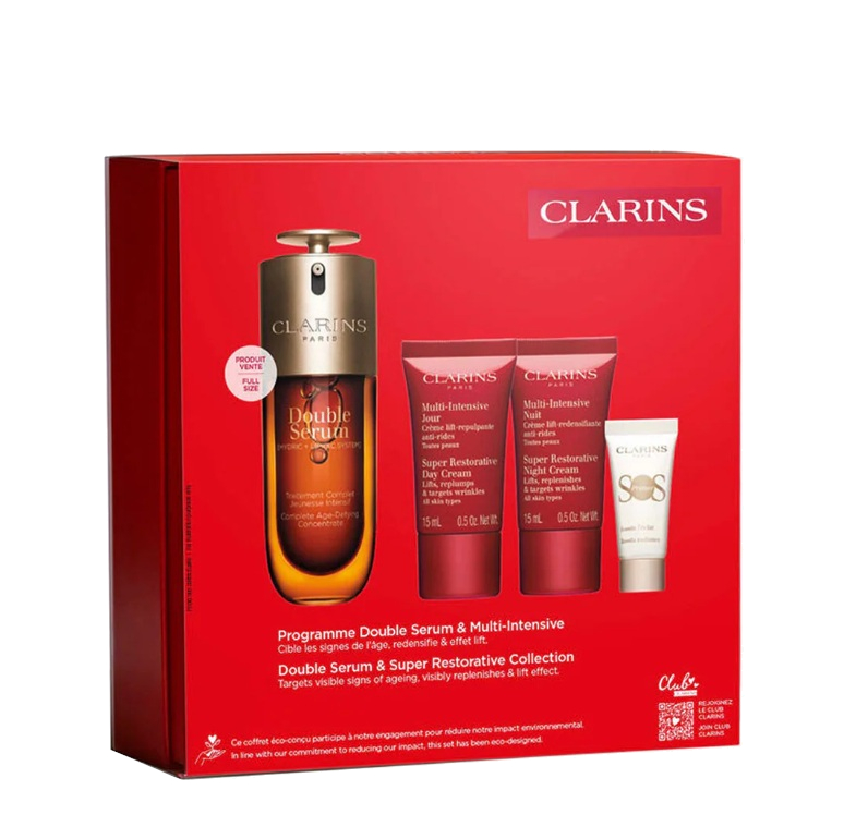 Clarins Dárková sada Double Serum & Super Restorative Set