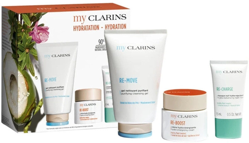 Clarins Dárková sada hydratační pleťové péče Hydration Box Set