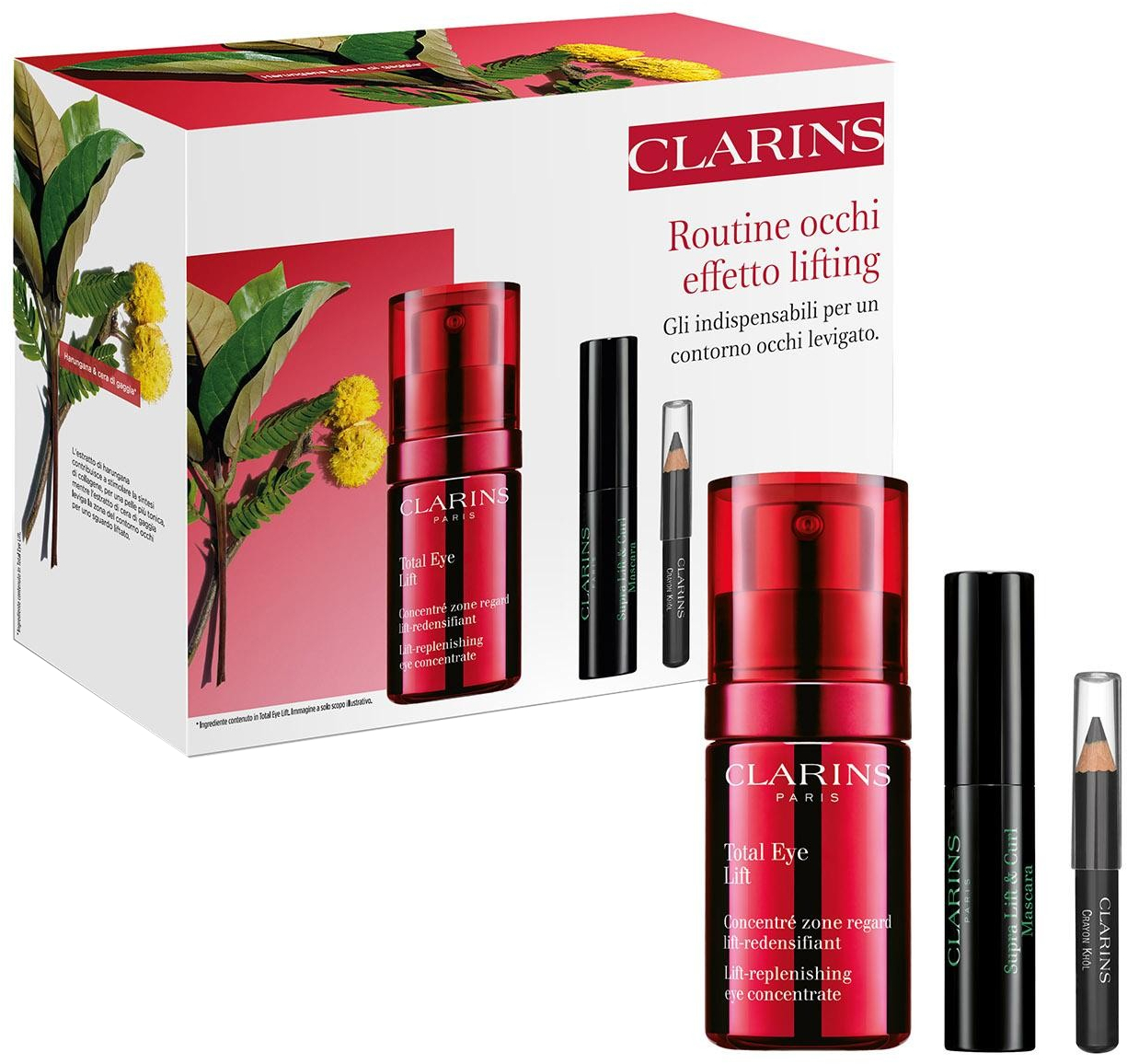 Clarins Dárková sada péče o oči s liftingovým efektem Eye Routine With Lifting Effect