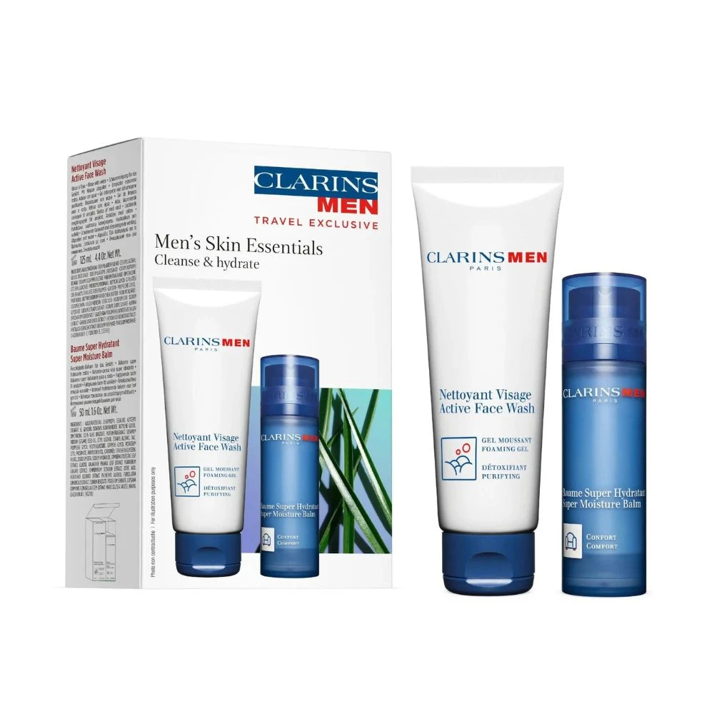 Clarins Dárková sada pleťové péče Men´s Skin Essentials