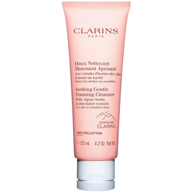 Clarins Gyengéd nyugtató tisztító hab a nagyon száraz és érzékeny bőrre (Soothing Gentle Foaming Cleanser) 125 ml