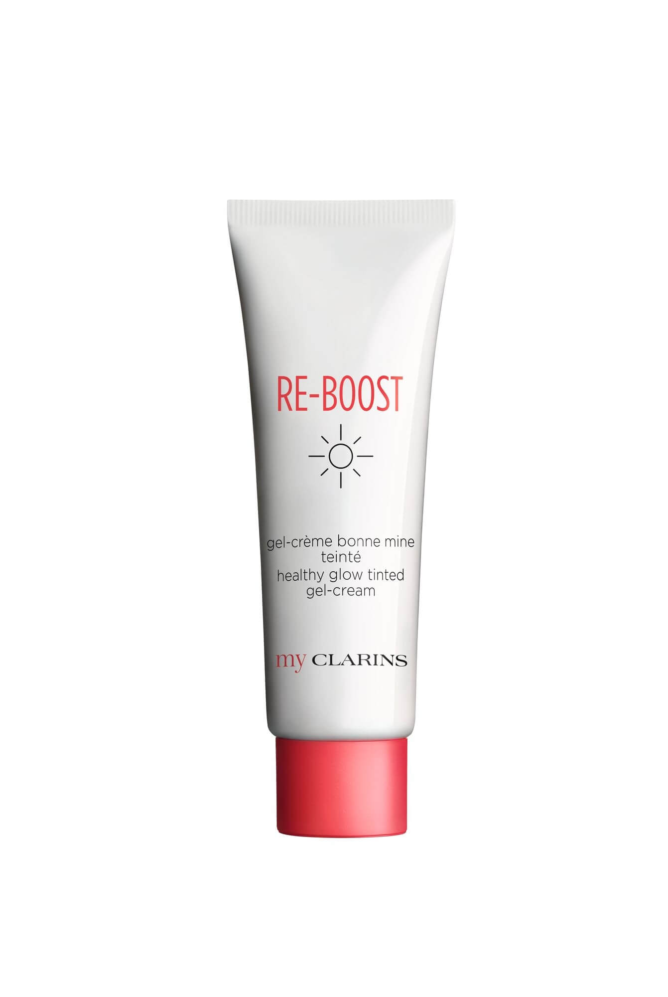 Clarins Re-Boost Healthy Glow Tinted Gel-Cream 50 ml denný pleťový krém výživa a regenerácia pleti; na rozjasnenie pleti; na dehydratovanu pleť