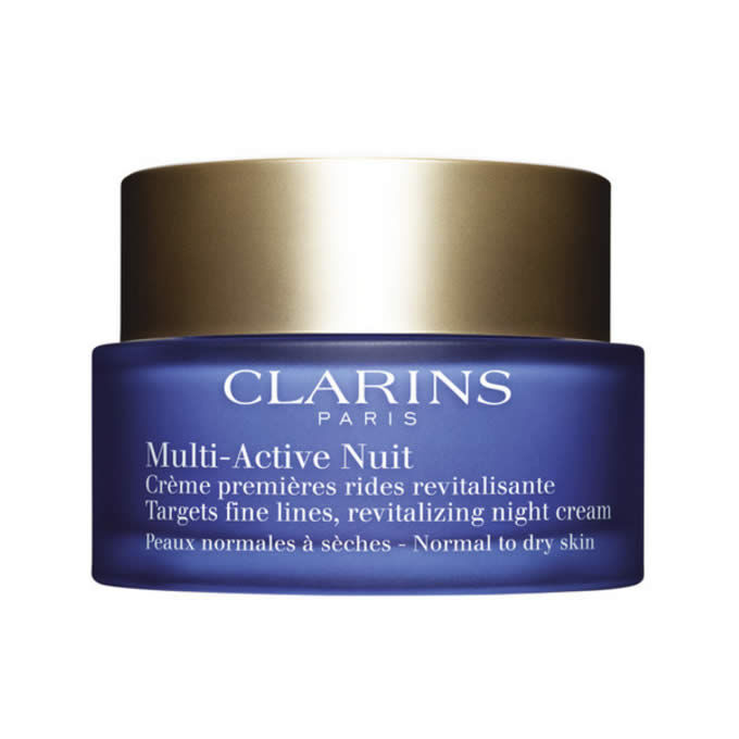 Clarins Revitalizační noční krém proti jemným vráskám pro normální a suchou pleť Multi-Active (Revitalizing Night Cream ) 50 ml