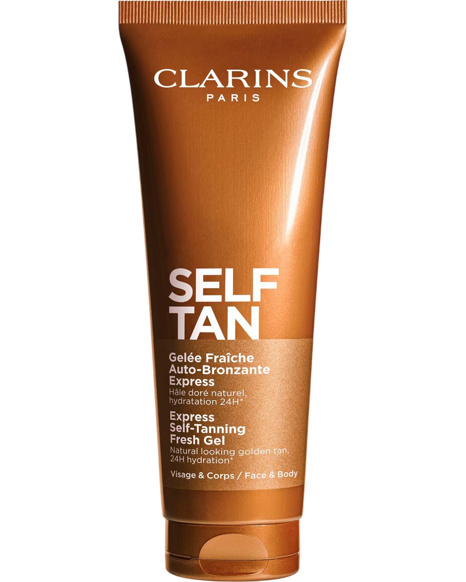 Clarins Samoopalovací gel Express Self-Tanning Fresh Gel 125 ml