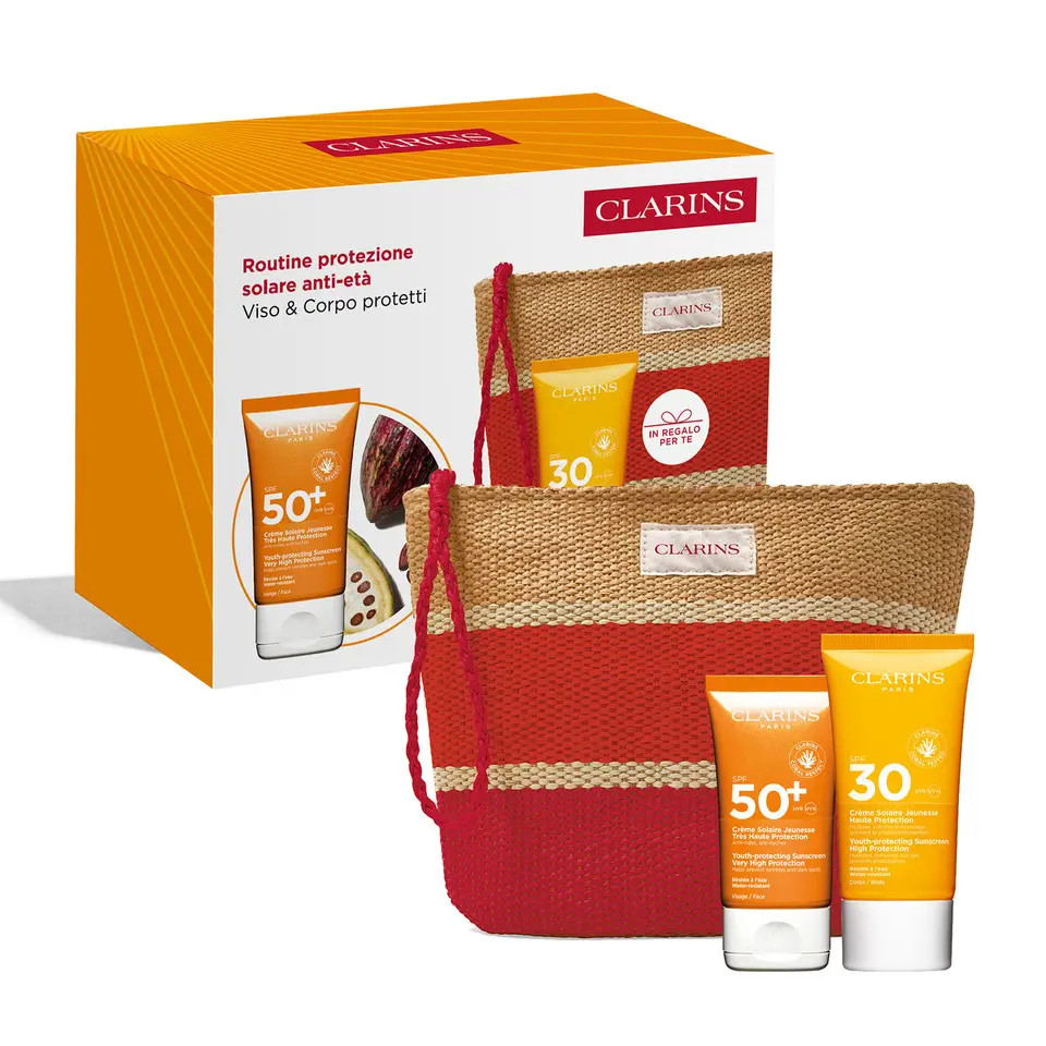 Clarins Dárková sada Anti-Aging Sun Protection Kit