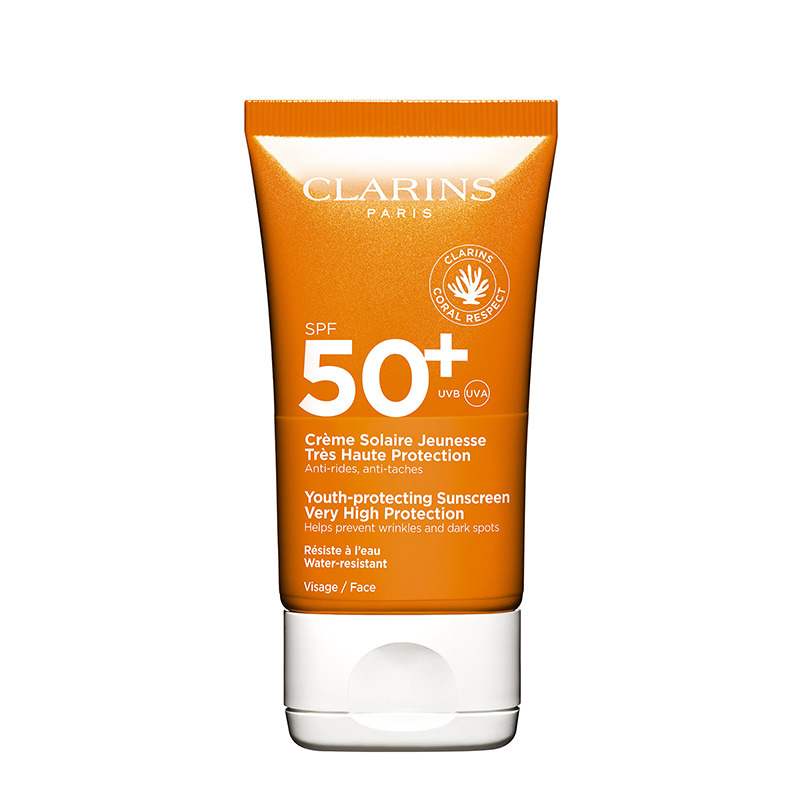 Clarins Ochranný krém na tvár SPF 50 (Youth-protecting Sunscreen) 50 ml