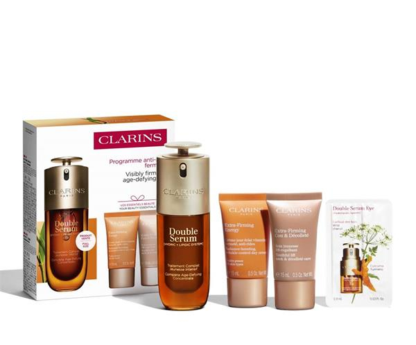 Clarins Dárková sada Double Serum & Extra Firming Set