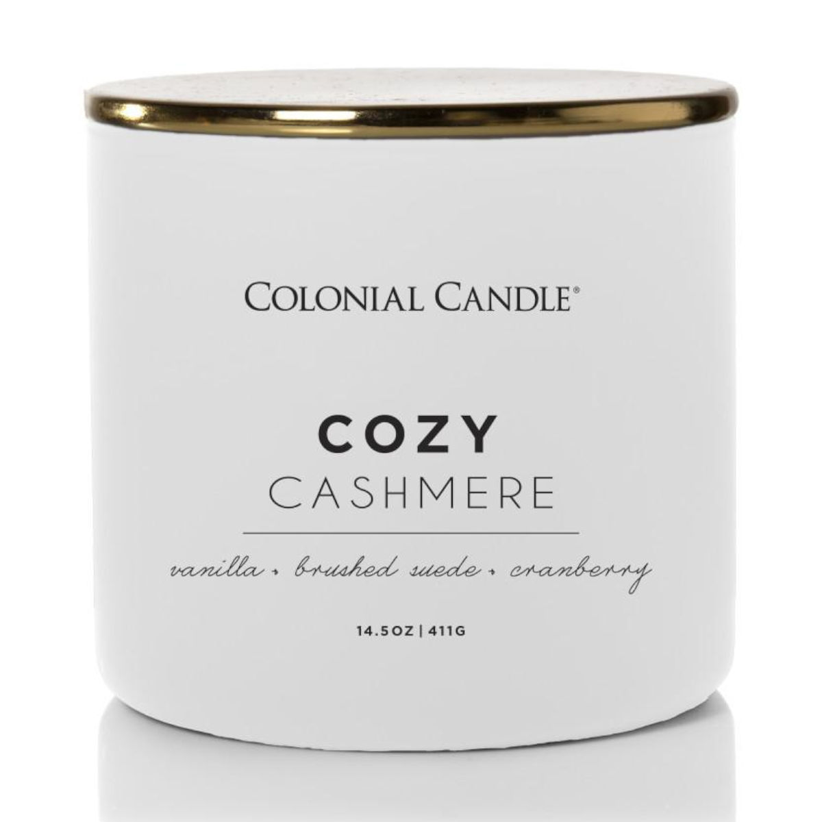 Colonial Candle Vonná svíčka Cozy Cashmere 411 g