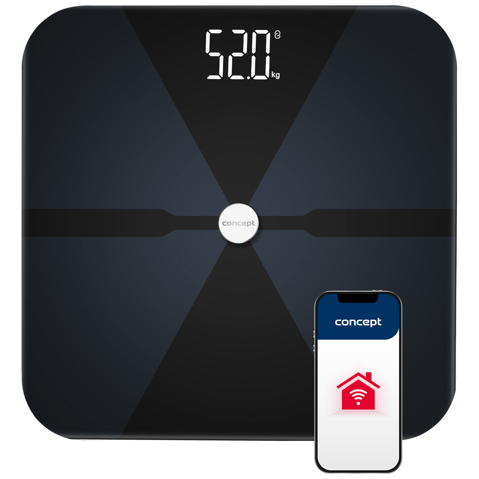 Concept Osobná váha diagnostická Perfect Health VO5100