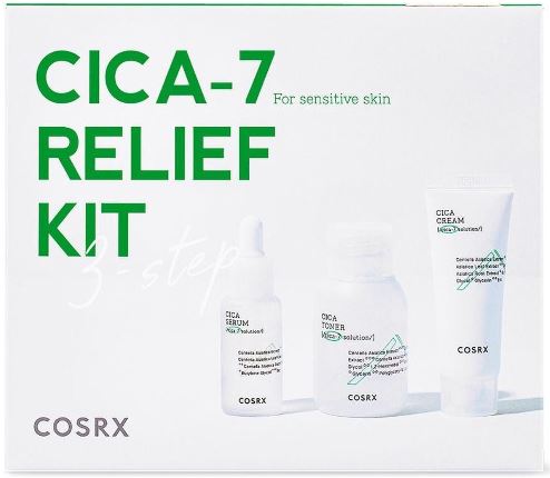 COSRX Darčeková sada starostlivosti o pleť Pure Fit Cica-7 Kit