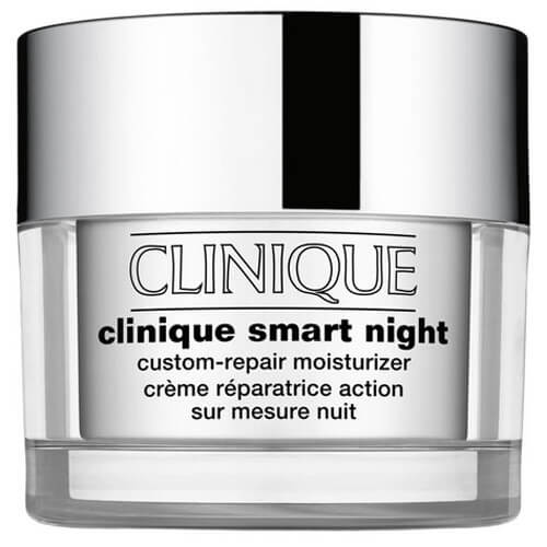 Hydratačný nočný krém pre zmiešanú a mastnú pleť Clinique Smart Night (Custom- Repair Moisturizer Combination Oily)
