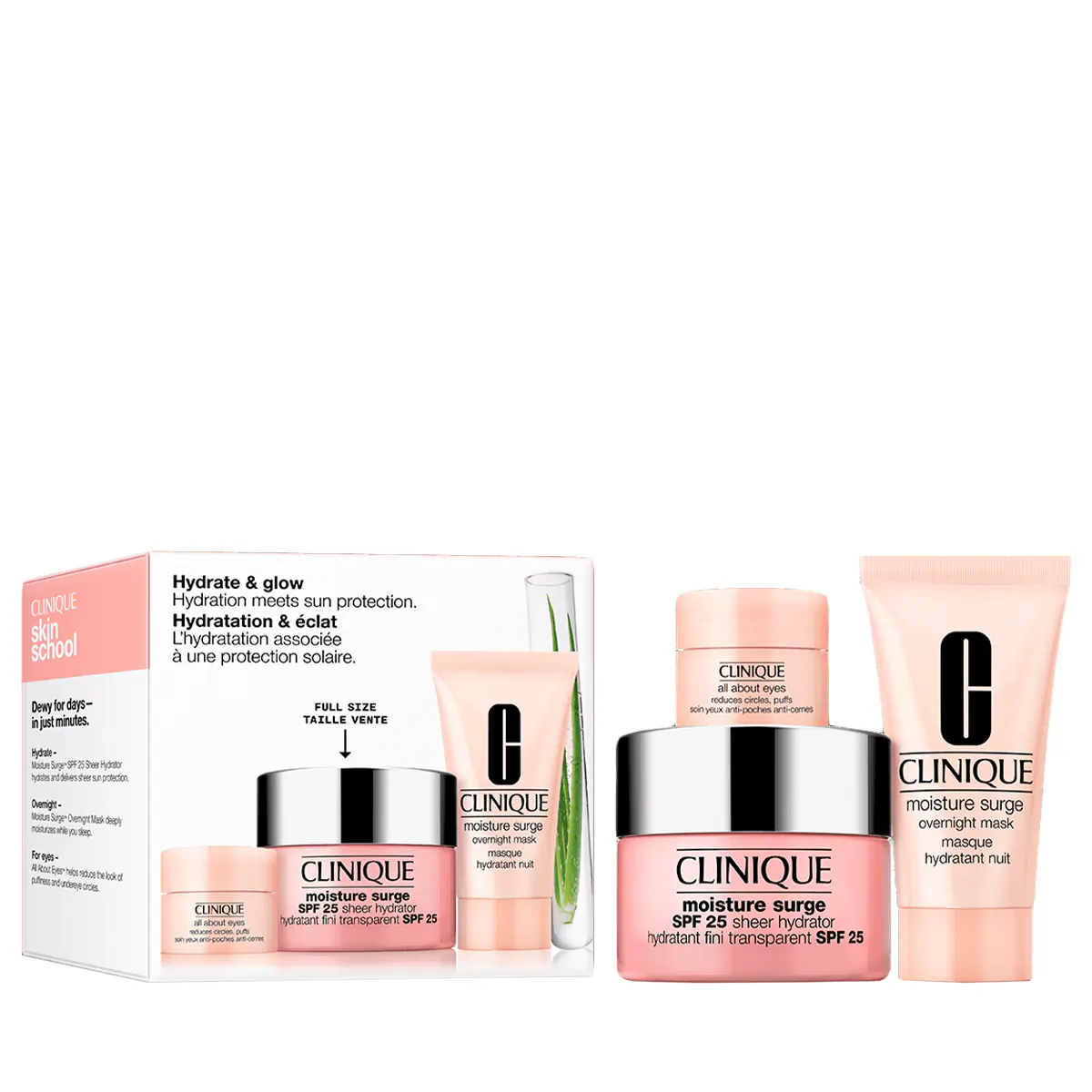 Clinique Dárková sada hydratační péče o pleť Hydration & Glow Set