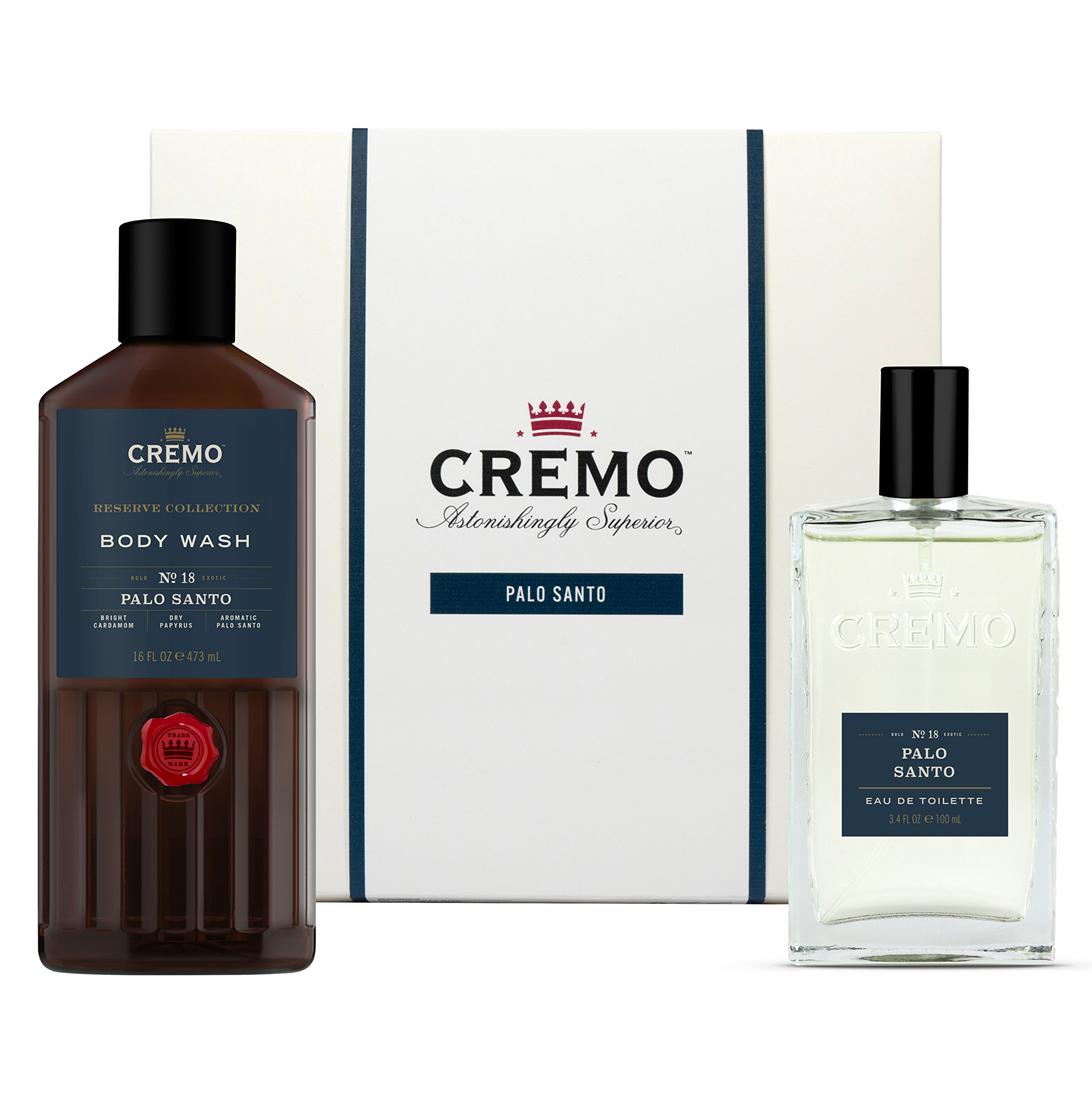 Cremo Dárková sada tělové péče Palo Santo