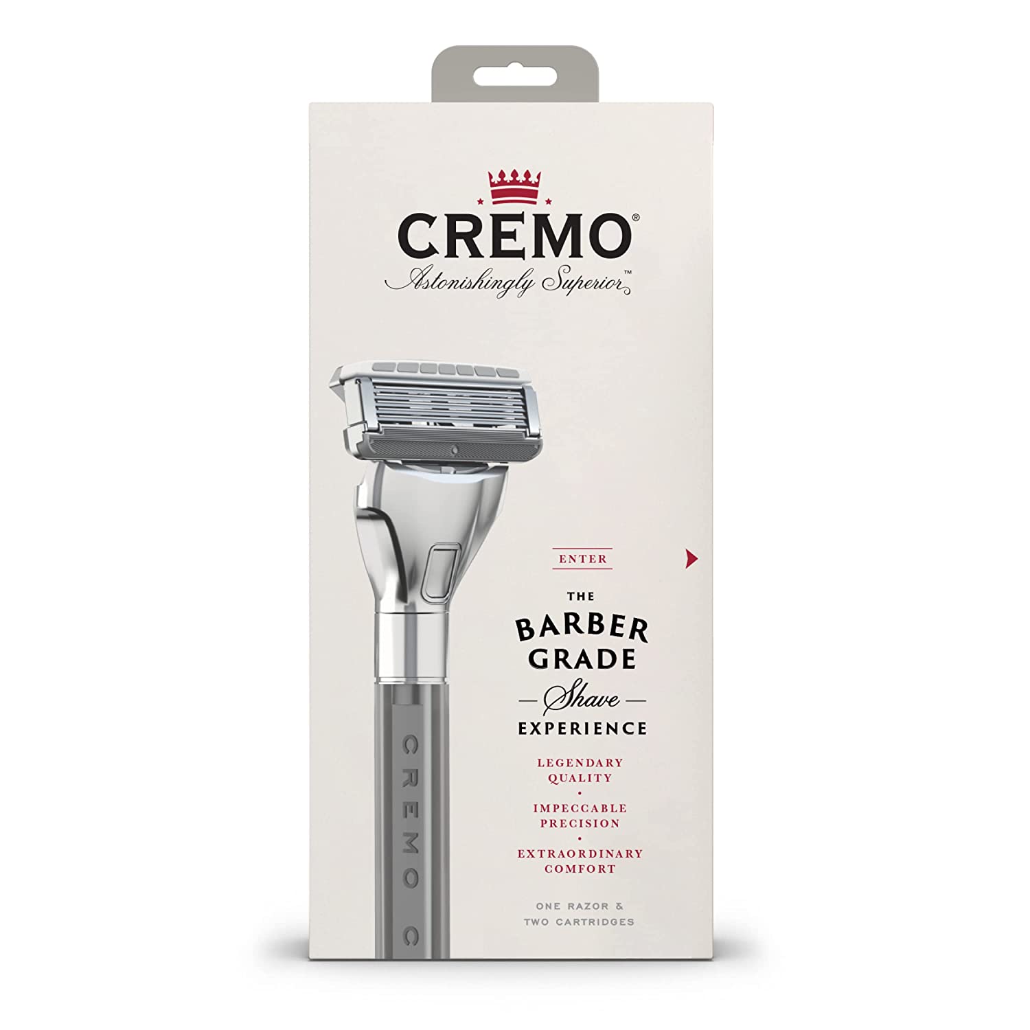 Cremo Holicí strojek + 2 náhradní hlavice The Barber Grade