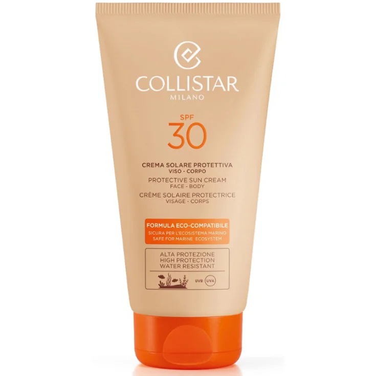 Collistar Ochranný krém na opaľovanie SPF 30 (Protective Sun Cream) 150 ml