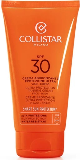 Levně Collistar Krém na obličej a tělo pro intenzivní opálení SPF 30 (Ultra Protection Tanning Cream) 150 ml
