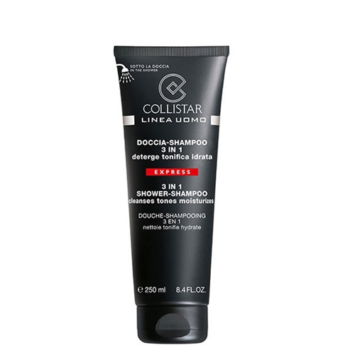 Collistar Men 3in1 250 ml šampón pre mužov na všetky typy vlasov