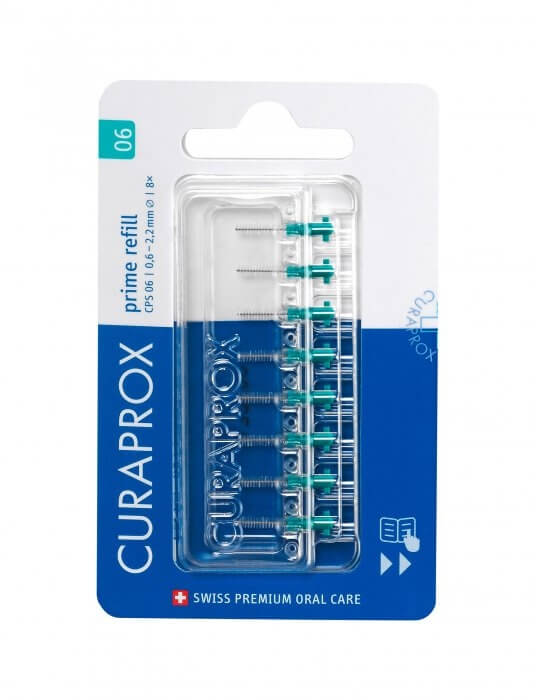 Curaprox Náhradní mezizubní kartáček CPS 06 (Prime Refill) 8 ks