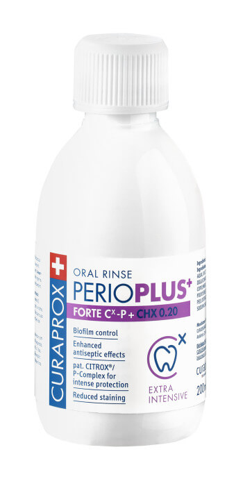 Zobrazit detail výrobku Curaprox Ústní voda PerioPlus+ Forte (Oral Rinse) 200 ml