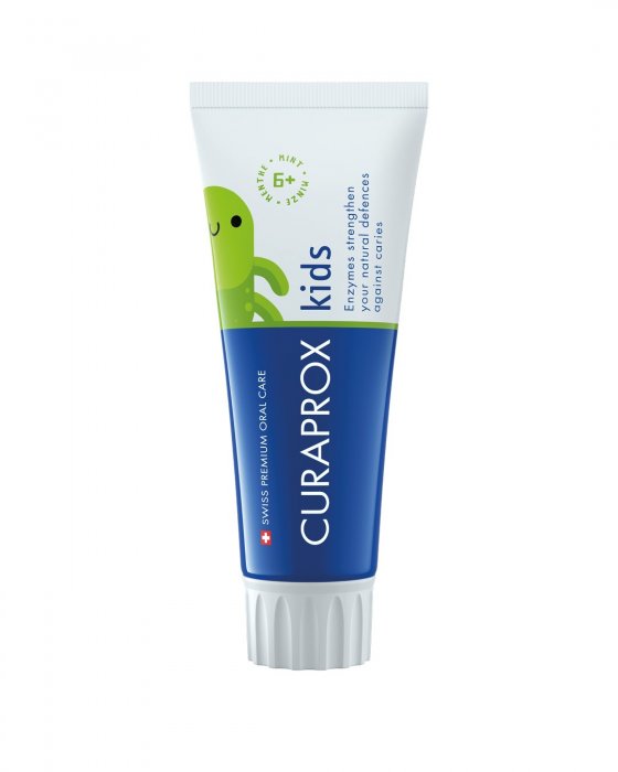 Zobrazit detail výrobku Curaprox Zubní pasta pro děti od 6 let Kids Máta 60 ml