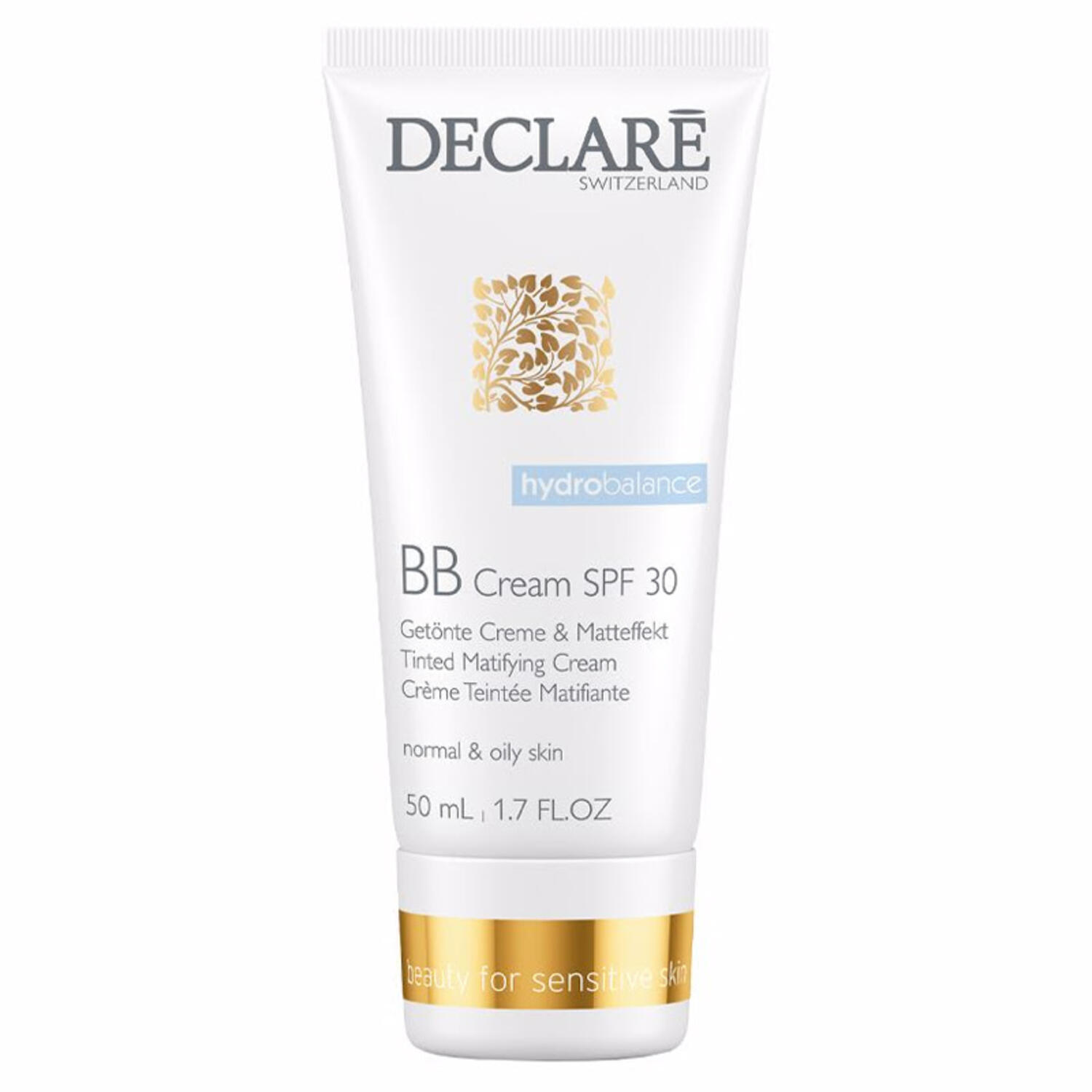 DECLARÉ BB krém SPF 30 Hydro Balance (Tinted Matifying Cream) 50 ml