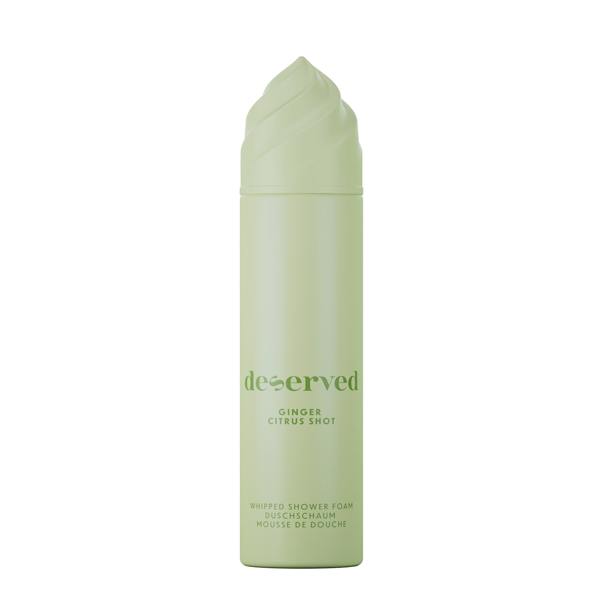 Deserved Sprchová pěna Ginger Citrus Shot Whipped Foam 250 ml
