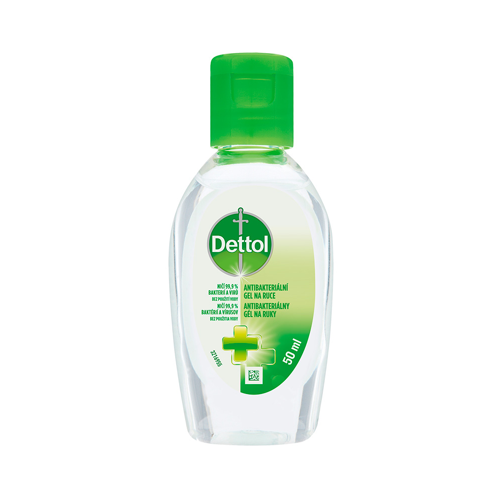 Značka DETTOL - Dettol Antibakteriální gel na ruce (Anti Bacterial Gel) 50 ml