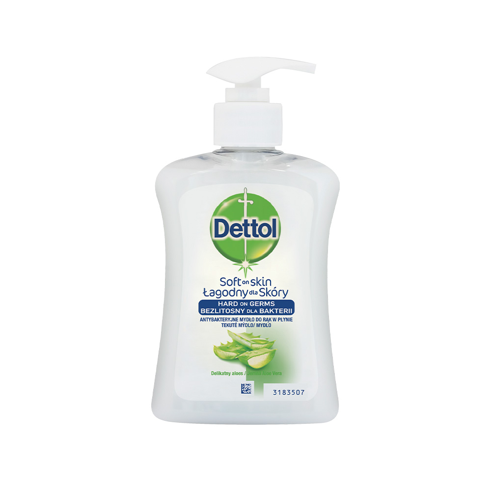 Dettol Tekuté mydlo Jemná aloe 250 ml