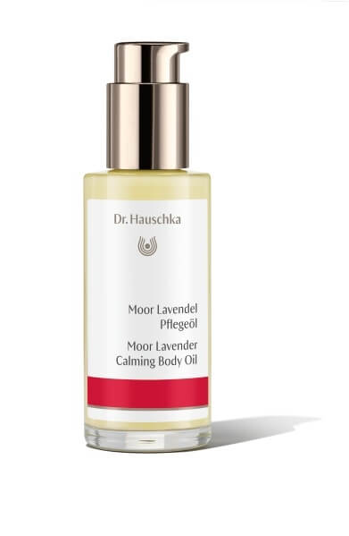 Dr. Hauschka Pěstící tělový olej Levandule s rašelinou (Moor Lavender Calming Body Oil) 75 ml