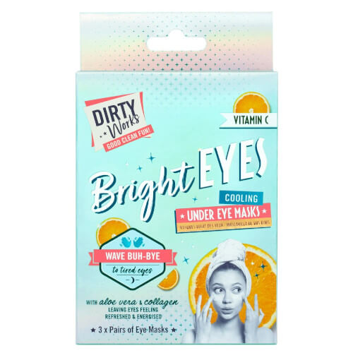 Dirty Works Rozjasňující maska pod oči Bright Eyes (Cooling Under Eye Mask) 3 x 4 ml