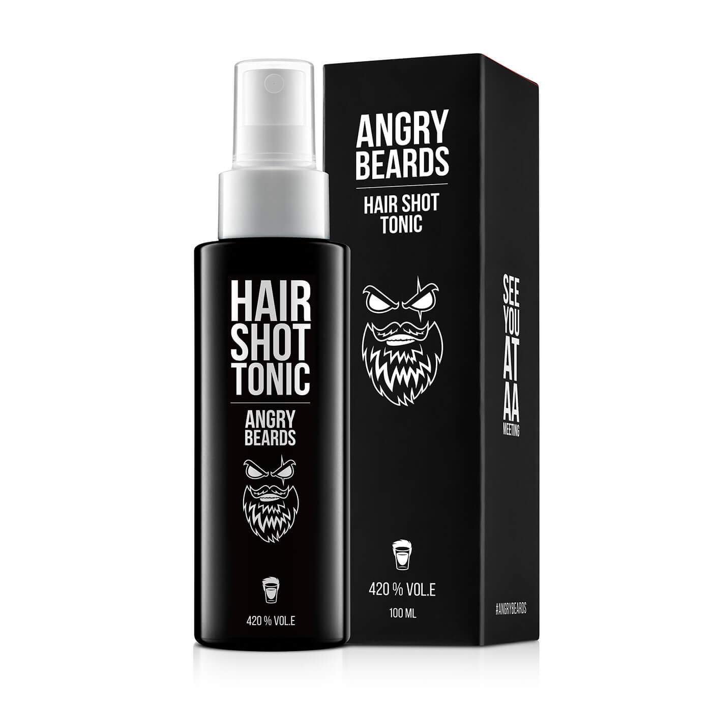 Angry Beards Tonikum na vlasy (Hair Shot Tonic) 100 ml