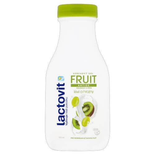 Lactovit Antioxidační sprchový gel Kiwi a hrozny (Fruit Shower Gel) 500 ml