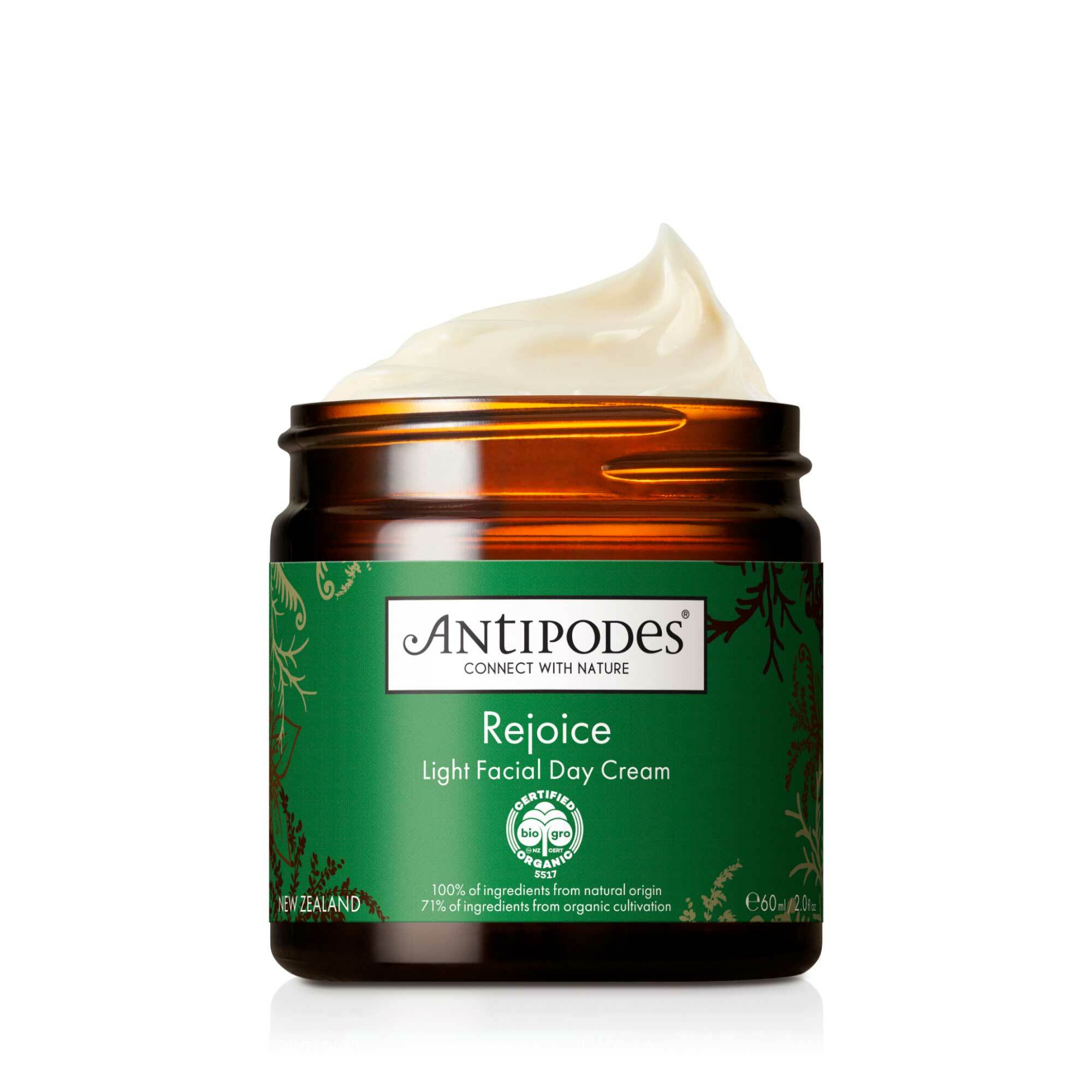 Antipodes Denní pleťový krém Rejoice (Light Facial Day Cream) 60 ml