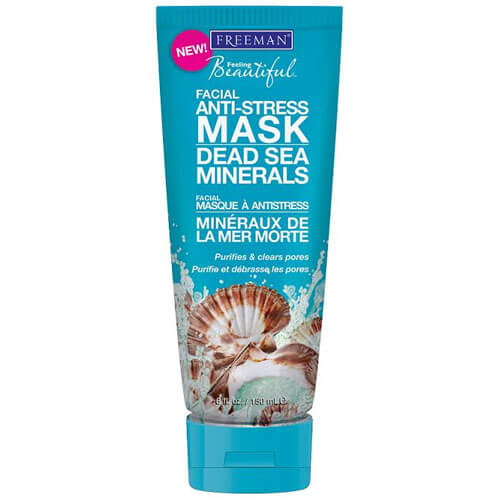 Freeman Antistresová pleťová maska s minerály z Mrtvého moře (Facial Anti-Stress Mask Dead Sea Minerals) 175 ml