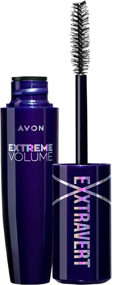 Avon Objemová riasenka Exxtravert Extra Volume 9,5 ml Brown Black