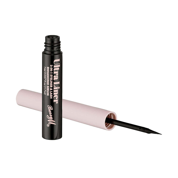 Barry M Linky na oči & vyživující sérum Ultra Liner (2-in-1 Eyeliner & Lash Enhancing Serum) 1,7 ml White