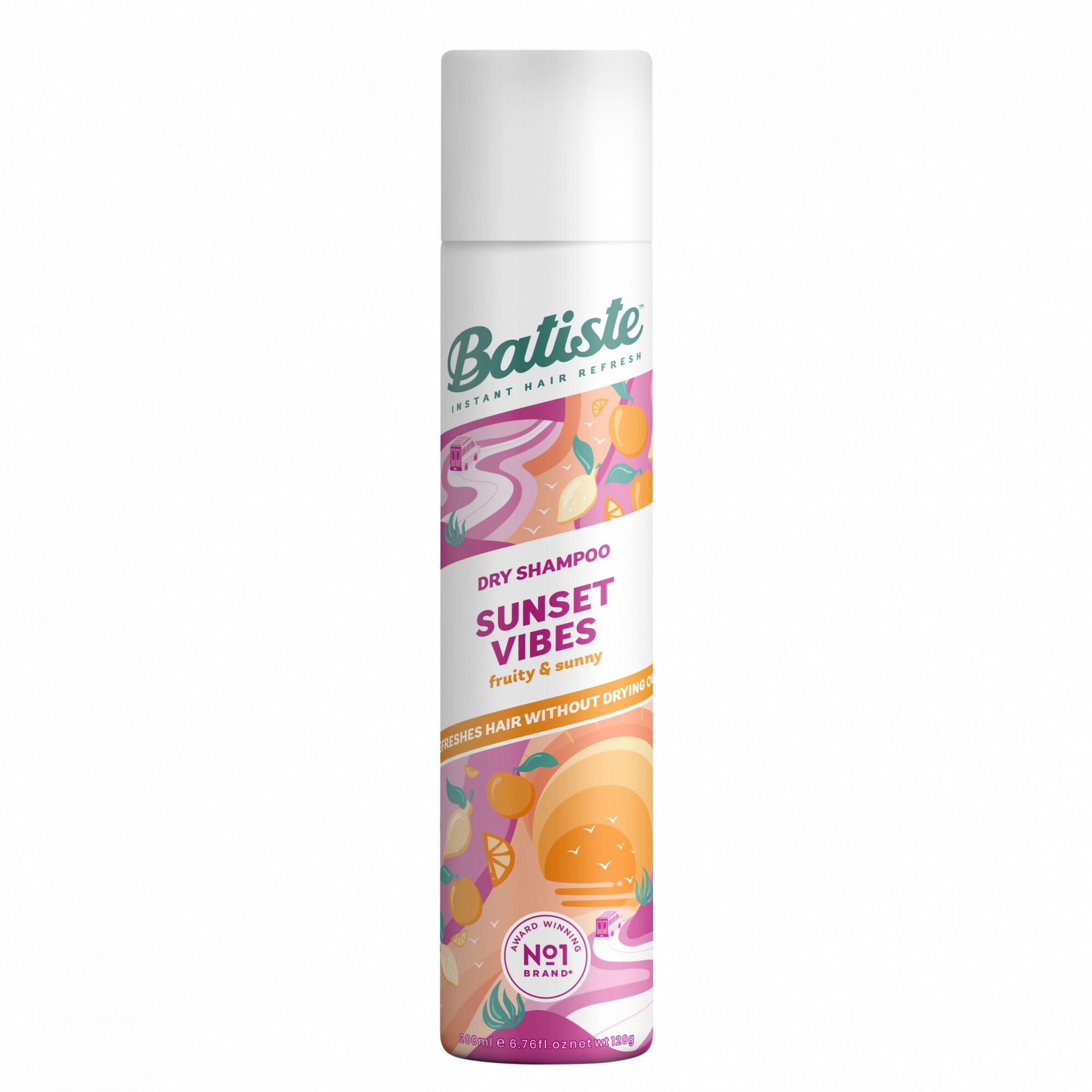 Batiste Suchý šampón Sunset Vibes (Dry Shampoo) 200 ml