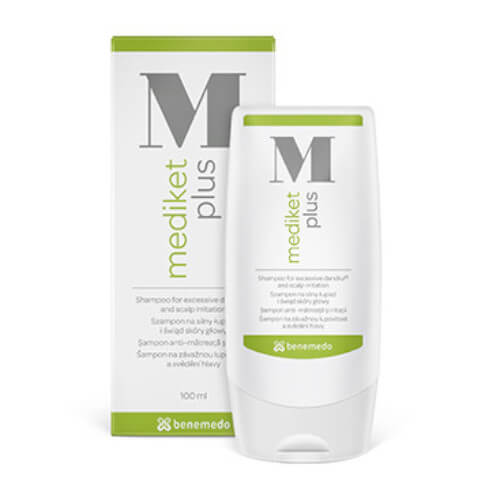 Mediket Šampon pro suché a mastné vlasy s lupy Mediket Plus (Shampoo) 60 ml